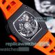 Swiss Replica Richard Mille RM011-FM Men's Orange Storm Watch (6)_th.jpg